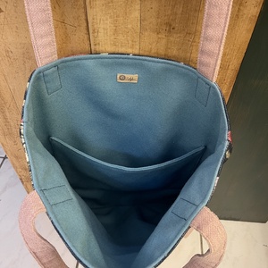 Dzsungel mintás tote bag - táska & tok - kézitáska & válltáska - válltáska - Meska.hu
