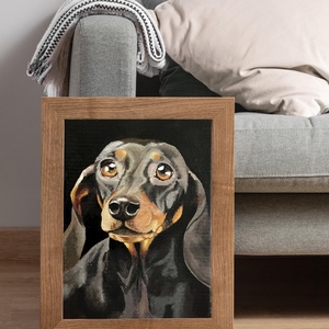 Állati porték - művészet - festmény - akril - Meska.hu