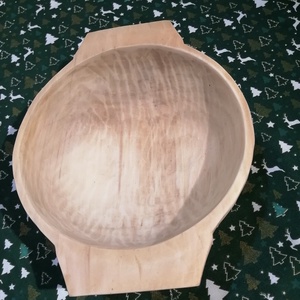 kézzel vájt fa tál - otthon & életmód - konyhafelszerelés, tálalás - tálalás - kínálótál - Meska.hu