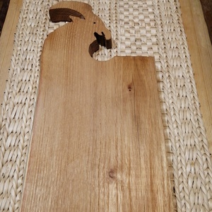 Vágódeszka Kecskés - otthon & életmód - konyhafelszerelés, tálalás - sütés, főzés - edényalátét - Meska.hu