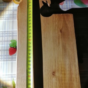 Vágódeszka Kecskés - otthon & életmód - konyhafelszerelés, tálalás - sütés, főzés - edényalátét - Meska.hu