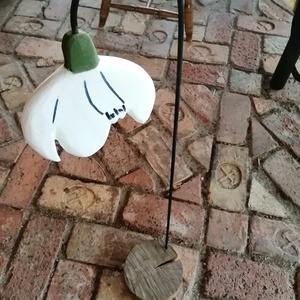 Hóvirág fából.  - otthon & életmód - dekoráció - Meska.hu