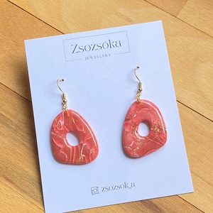 Red Marble Amoebae - Meska.hu