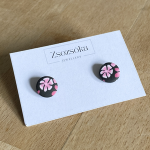 Little rose flower pötty fülbevaló - Meska.hu