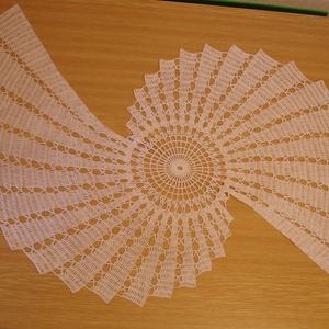 Fenyőág és ananász terítő horgolt különböző méretben és színben - otthon & életmód - dekoráció - asztal és polc dekoráció - horgolt & csipketerítő - Meska.hu