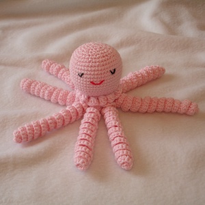 Babajáték polip amigurumi figura - Meska.hu
