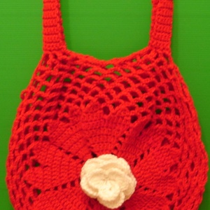  Bevásárló táska horgolt táska szatyor strand táska - táska & tok - kézitáska & válltáska - kézitáska - Meska.hu
