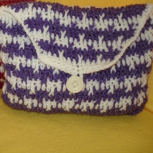 Kozmetikai táska neszesszer horgolt, Táska & Tok, Neszesszer, Horgolás, MESKA