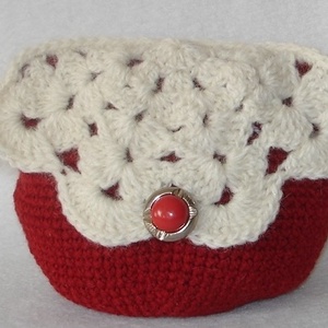 Kozmetikai táska neszesszer horgolt, Táska & Tok, Neszesszer, Horgolás, MESKA