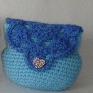 Kozmetikai táska neszesszer horgolt, Táska & Tok, Neszesszer, Horgolás, MESKA