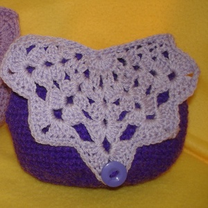 Kozmetikai táska neszesszer horgolt, Táska & Tok, Neszesszer, Horgolás, MESKA