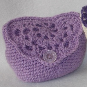 Kozmetikai táska neszesszer horgolt, Táska & Tok, Neszesszer, Horgolás, MESKA