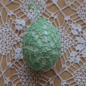 Húsvét horgolt tojás 6 cm - Meska.hu