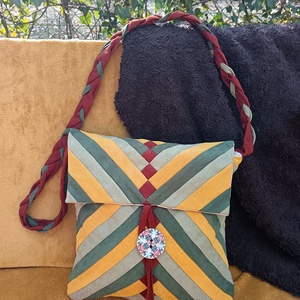 Ősz, Táska & Tok, Kézitáska & válltáska, Vállon átvethető táska, Varrás, Patchwork, foltvarrás, MESKA