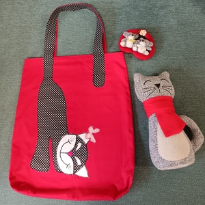 Pillangós cica  - táska & tok - kézitáska & válltáska - válltáska - Meska.hu