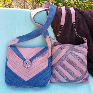 Ragyogó pasztell - táska & tok - kézitáska & válltáska - vállon átvethető táska - Meska.hu