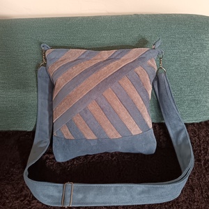 Tisztakék - táska & tok - kézitáska & válltáska - vállon átvethető táska - Meska.hu