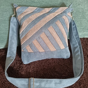 Tisztakék - táska & tok - kézitáska & válltáska - vállon átvethető táska - Meska.hu