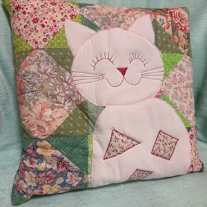 Cicás díszpárna kollekció , Otthon & Életmód, Lakástextil, Párna & Párnahuzat, Díszpárna (belsővel együtt), Varrás, Újrahasznosított alapanyagból készült termékek, MESKA