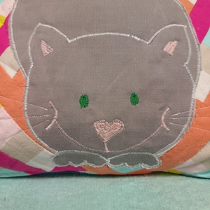 Cicás díszpárna kollekció (szürke) - otthon & életmód - lakástextil - párna & párnahuzat - díszpárna (belsővel együtt) - Meska.hu