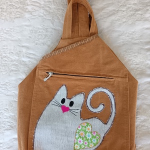 Dagi cica (hátizsák) - táska & tok - hátizsák - hátizsák - Meska.hu