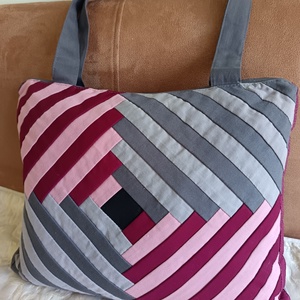 Csíkos csodás (válltáska) - Meska.hu