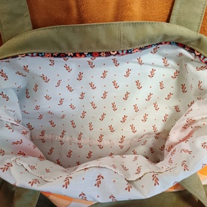 Zöld és narancssárga (válltáska) - táska & tok - kézitáska & válltáska - válltáska - Meska.hu