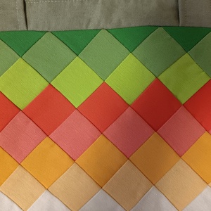 Zöld és narancssárga (válltáska) - táska & tok - kézitáska & válltáska - válltáska - Meska.hu