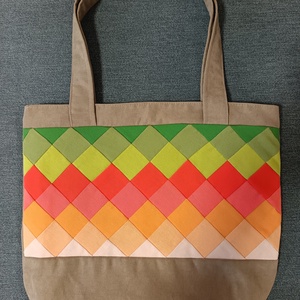 Zöld és narancssárga (válltáska) - táska & tok - kézitáska & válltáska - válltáska - Meska.hu