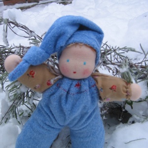 Öltöztetős Manó Baba - Meska.hu