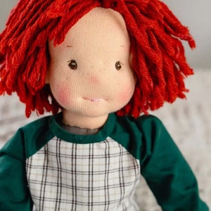 Fiú baba  - játék & sport - baba & babaház - öltöztethető baba - Meska.hu