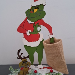 Grincs zsákkal - Meska.hu