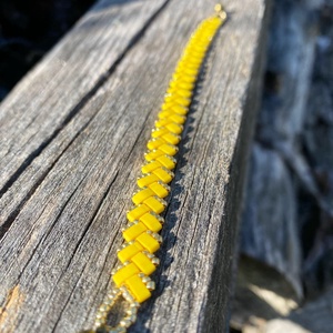 Zsuwel Napsüt�s karkötő , Ékszer, Karkötő, Gyöngyös karkötő, Ékszerkészítés, Gyöngyfűzés, gyöngyhímzés, MESKA