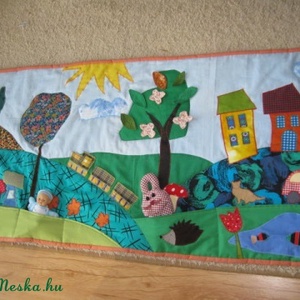 Interaktív , zsebes falvédő gyerekszobába -  - Meska.hu