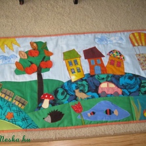 Interaktív , zsebes falvédő gyerekszobába -  - Meska.hu