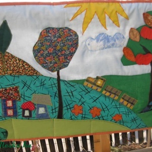 Interaktív , zsebes falvédő gyerekszobába -  - Meska.hu