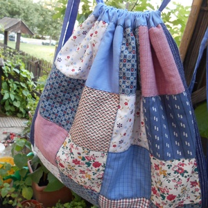 Patchwork hátizsák / tornazsák / hátitáska -  - Meska.hu