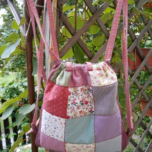 Okos táska /hátitáska/ patchwork táska -  - Meska.hu