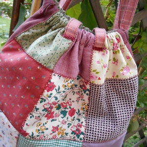 Okos táska /hátitáska/ patchwork táska -  - Meska.hu