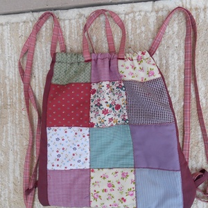 Okos táska /hátitáska/ patchwork táska -  - Meska.hu