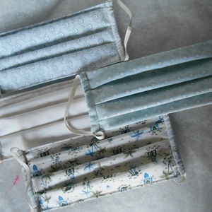 Szájmaszk / arcmaszk  mosható, vasalható textil -  - Meska.hu