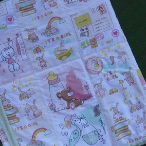 Falvédő gyerekszobába/babamintás falvédő/falvédő kislányoknak - otthon & életmód - babaszoba, gyerekszoba - Meska.hu