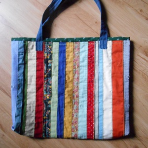 Bevásárló szatyor- újrahasznosított - táska & tok - bevásárlás & shopper táska - Meska.hu