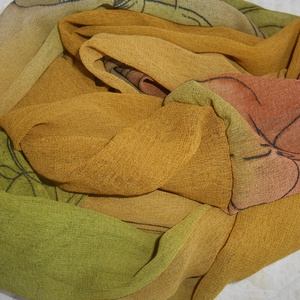 Muszlin sál - ruha & divat - sál, sapka, kendő - sál - Meska.hu