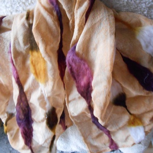Tűnemezelt vállkendő /needle felting  - ruha & divat - sál, sapka, kendő - vállkendő - Meska.hu