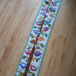 Magasségmérő gyerekeknek / Madárkás magasságmérő / Textil magasságmérő, Otthon & Lakás, Babaszoba, gyerekszoba, Magasságmérő, Varrás, Meska