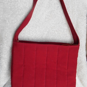 Napsugár táska /sárga-meggypiros válltáska /Tavaszköszöntő válltáska - táska & tok - kézitáska & válltáska - válltáska - Meska.hu