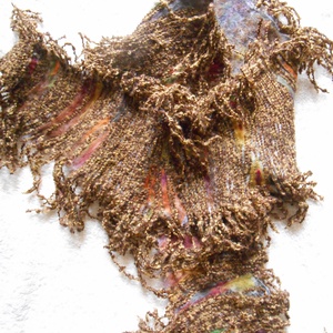 Tűnemezelt sál / különleges sál / nemezsál - ruha & divat - sál, sapka, kendő - vállkendő - Meska.hu