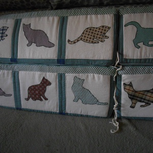 Fejvédő / rácsvédő /babaágy / rácsos ágy/ falvédő / gyerekágy - Meska.hu