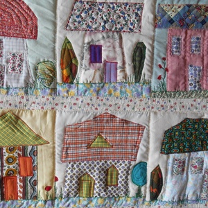 Falvédő / házikós falvédő / gyerekszobai falvédő /különleges falvédő/ egyedi favédő - baba - mama - babaszoba dekoráció - falvédő gyerekszobába - Meska.hu